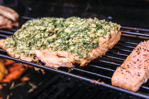 Lachs mit Ingwer-Kruste
