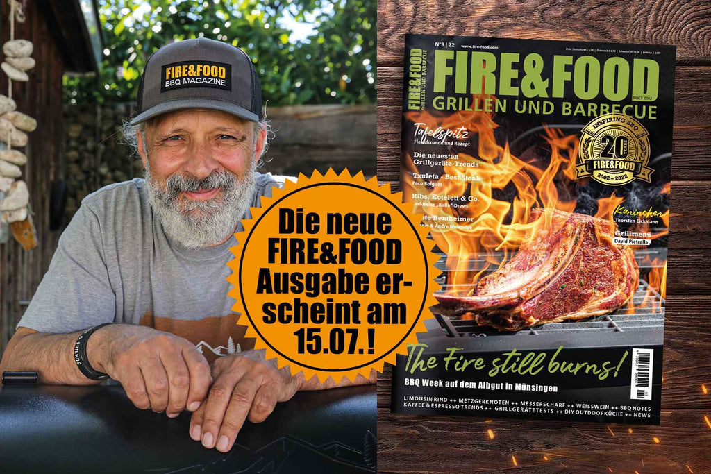 Die neue FIRE&FOOD erscheint am 15.07.!