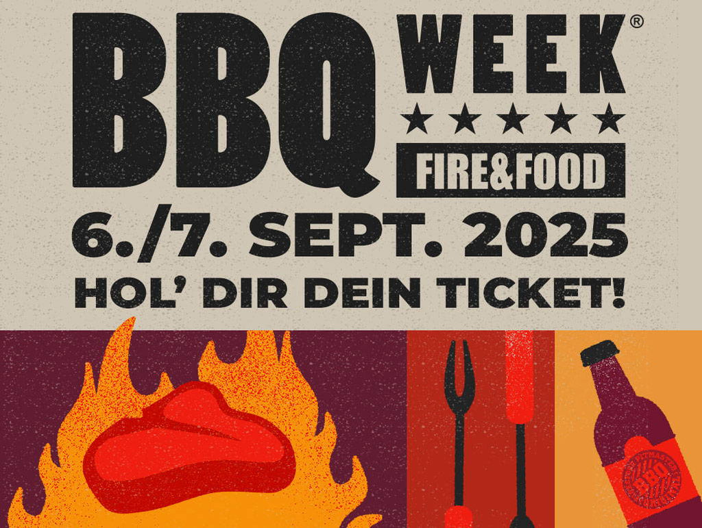 Hol' dir deine Tickets für die BBQ WEEK oder beschenke einen Freund zu Weihnachten!