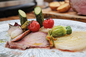 Duo of Cinta Senese pork 
