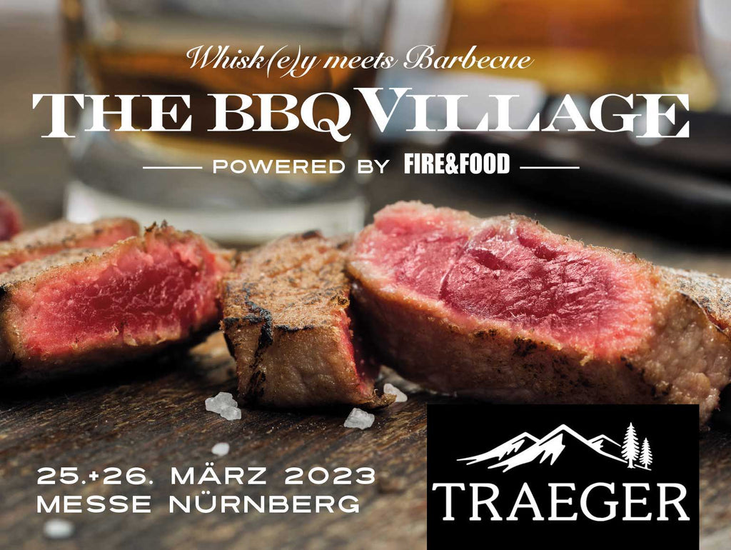 FIRE&FOOD und TRAEGER Grills auf der Whiskey-Messe in Nürnberg 25. + 26.03.2023