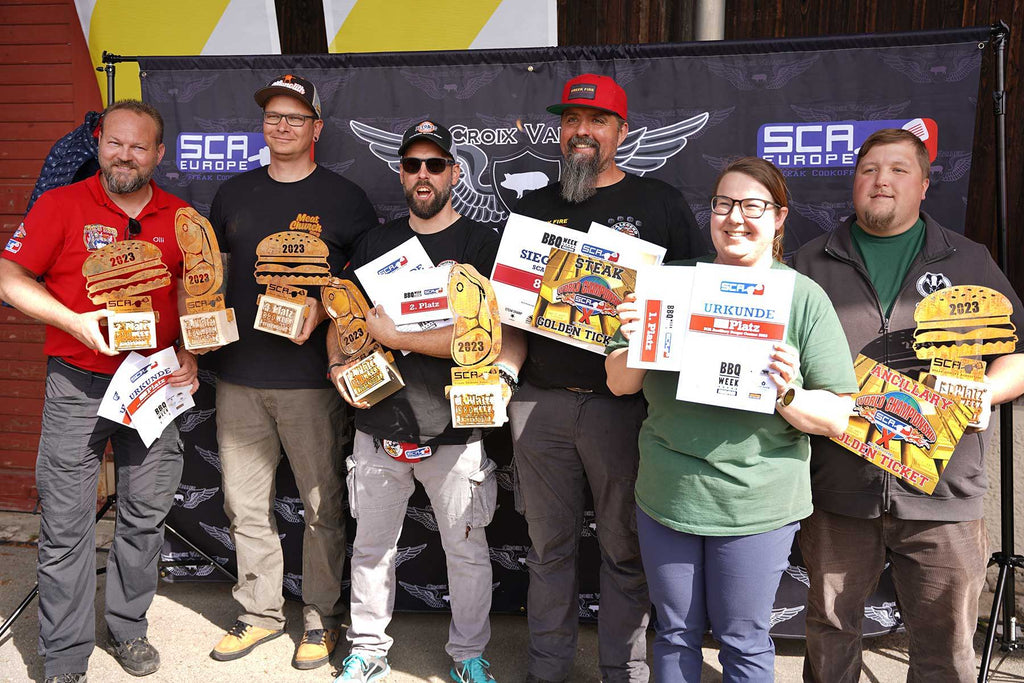 Die Gewinner der SCA Wettbewerbe auf der BBQ Week 2023!
