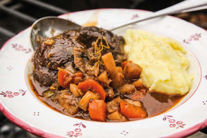 Ossobuco vom Rind aus dem Dutch Oven