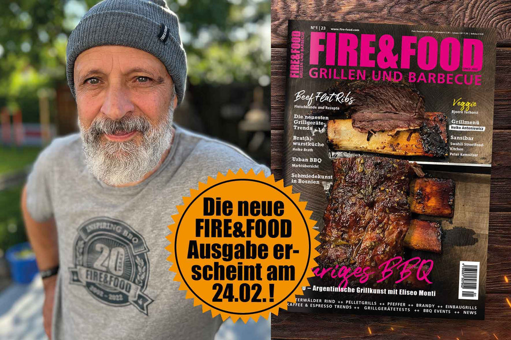 Die neue FIRE&FOOD erscheint am 24.02.!
