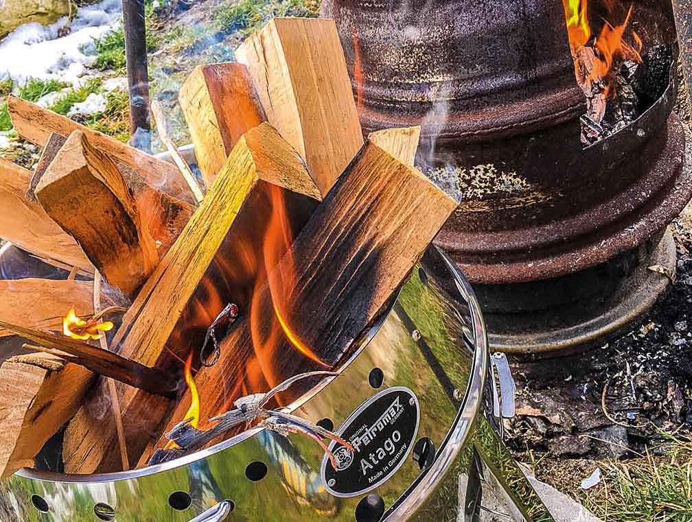 Back to the roots: Lagerfeuerküche