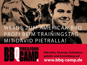 FIRE&FOOD BBQ CAMP: Werde zum American BBQ Profi!