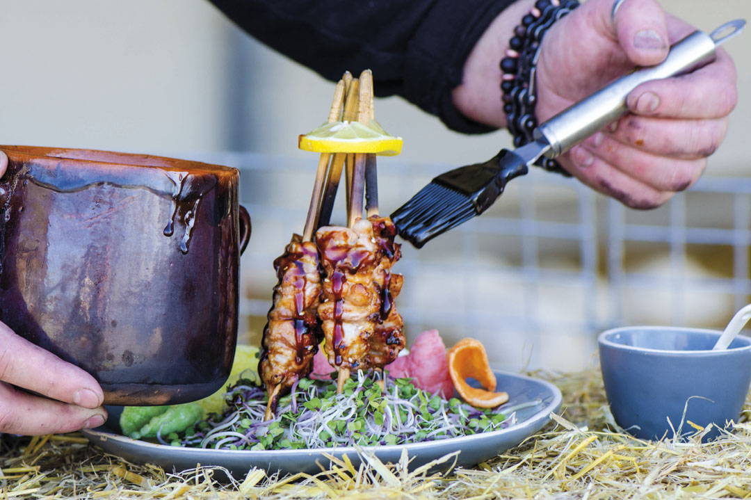 Yakitori Japanische Hähnchenspieße – FIRE&amp;FOOD