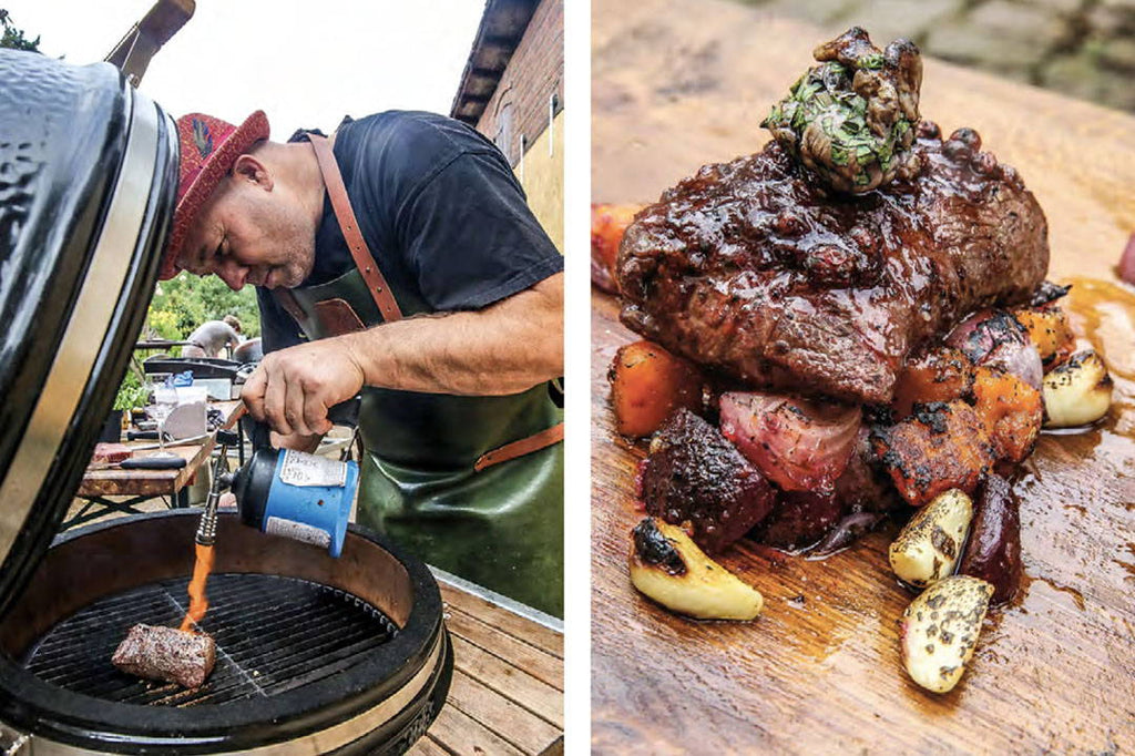 Venison steaks 