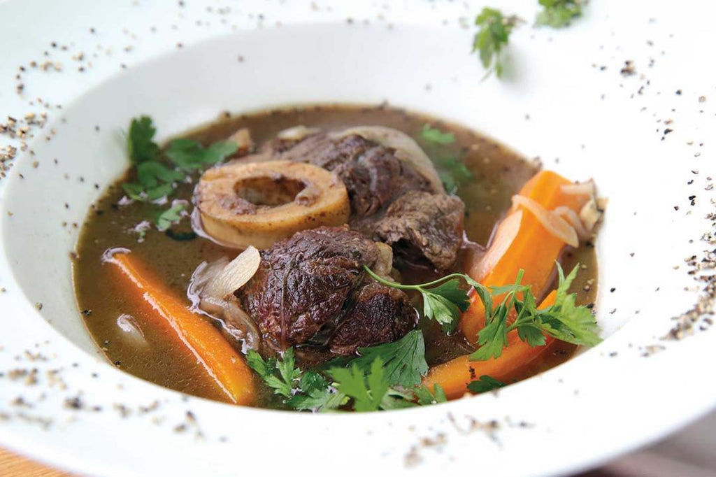 Bison broth 