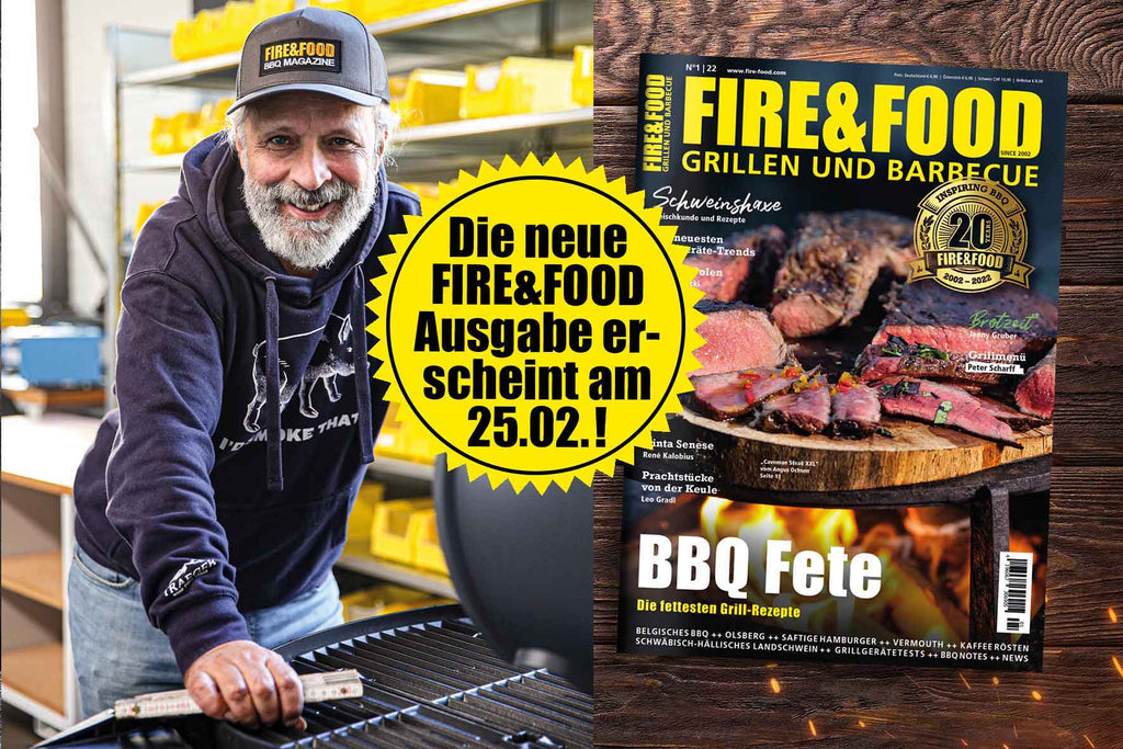 Die neue FIRE&FOOD erscheint am 25.02.!