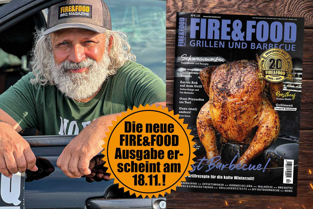 Die neue FIRE&FOOD erscheint am 18.11.!