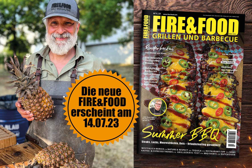 Die neue FIRE&FOOD erscheint am 14.07.!