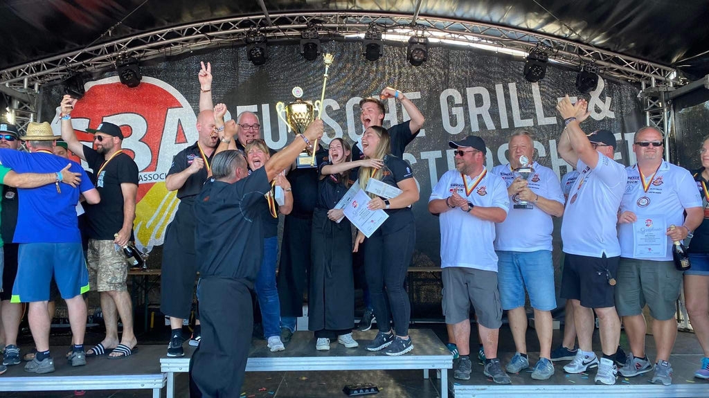 Titelverteidiger sind auch die neuen GBA-Grillkönige!