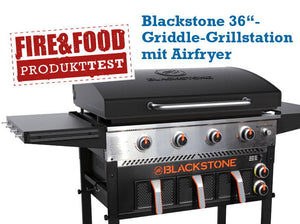 Produkttest: Blackstone  36“-Griddle-Grillstation mit Airfryer