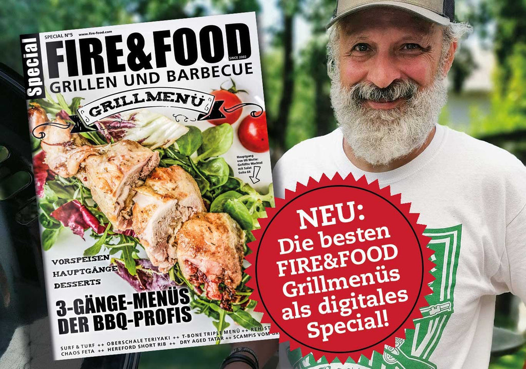 Holt euch das FIRE&FOOD Special Grillmenü!