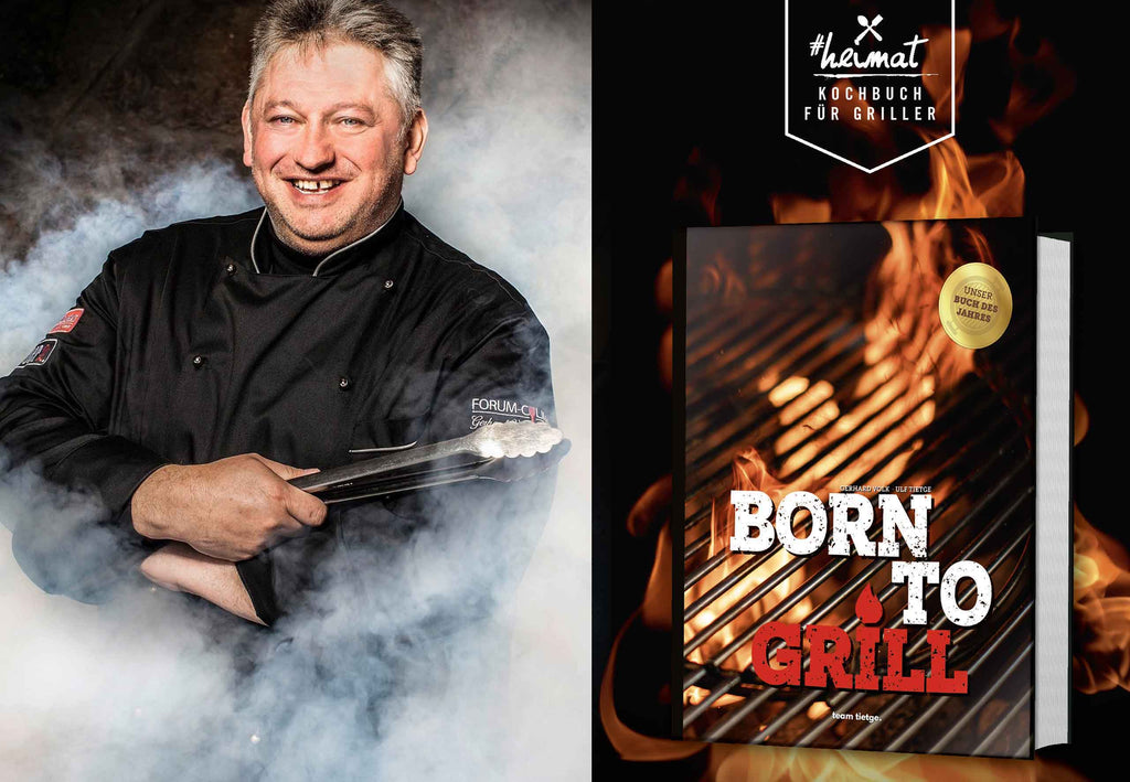 BORN TO GRILL: Heißes BBQ-Buch von Gerhard Volk und Kollegen