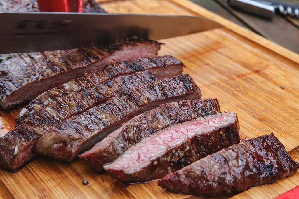 Entraña a la parrilla mit Champignons – FIRE&FOOD