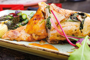 Summer chicken breast with sophisticated mango chutney 