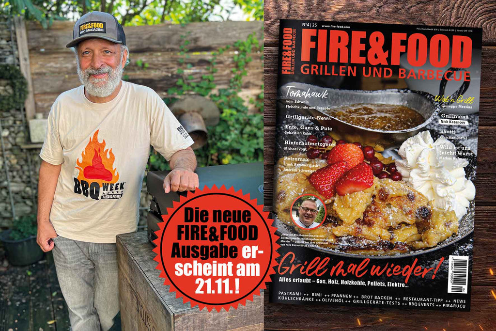 Die neue FIRE&FOOD erscheint am 21.11.2025