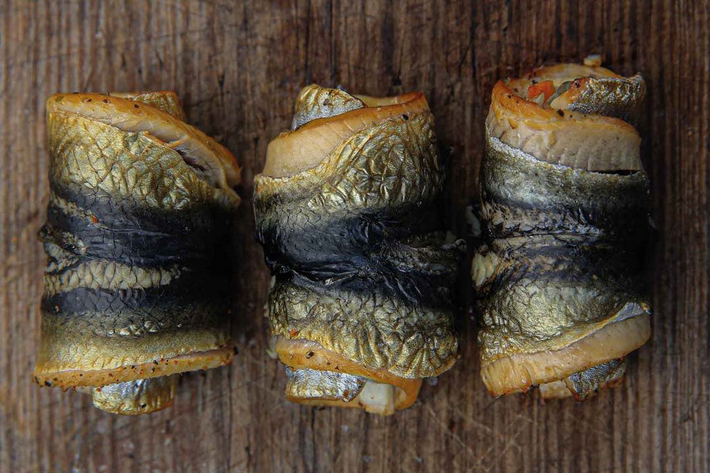 Geräucherter Rollmops