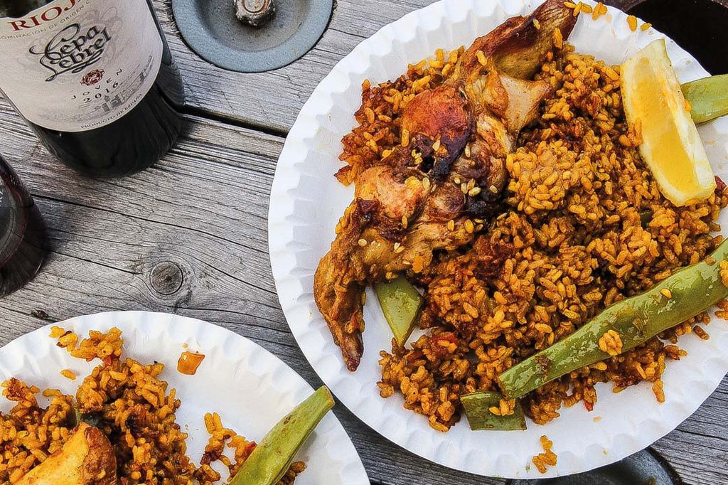 Paella valenciana original