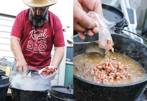 In der neuen Augabe: Mr. Barbecue Oli Sievers am Dutch Oven