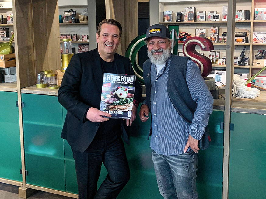 “The Lion’s Den” investor Ralf Dümmel in a FIRE&amp;FOOD interview 