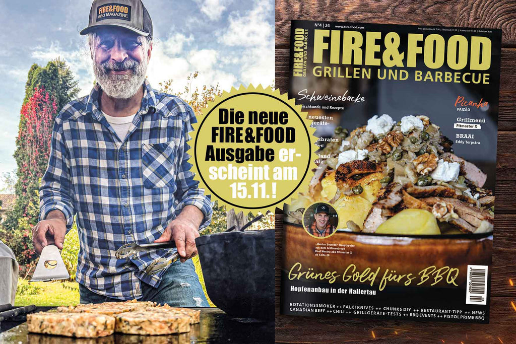 Die neue FIRE&FOOD erscheint am 15.11.2024