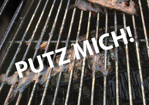 Putz mich! Grills reinigen und pflegen.
