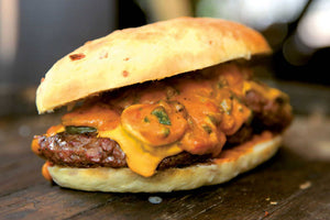 Long Chili Cheese Burger