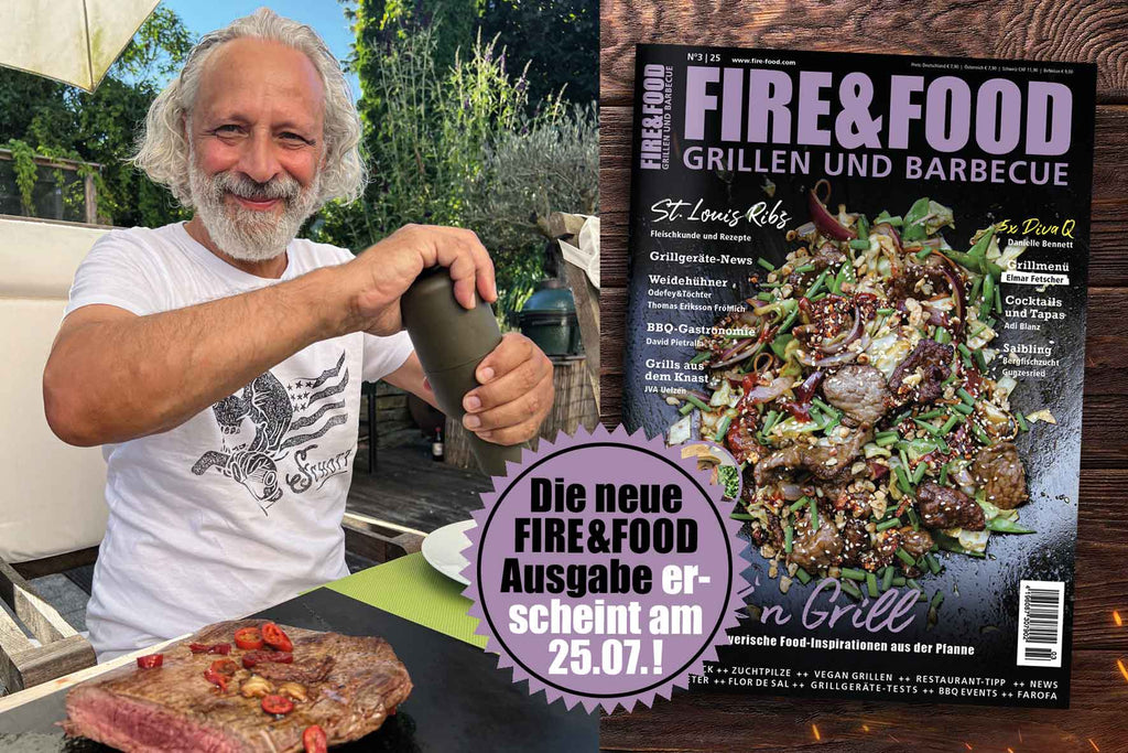 The new FIRE&amp;FOOD will be published on 25.07.2025 