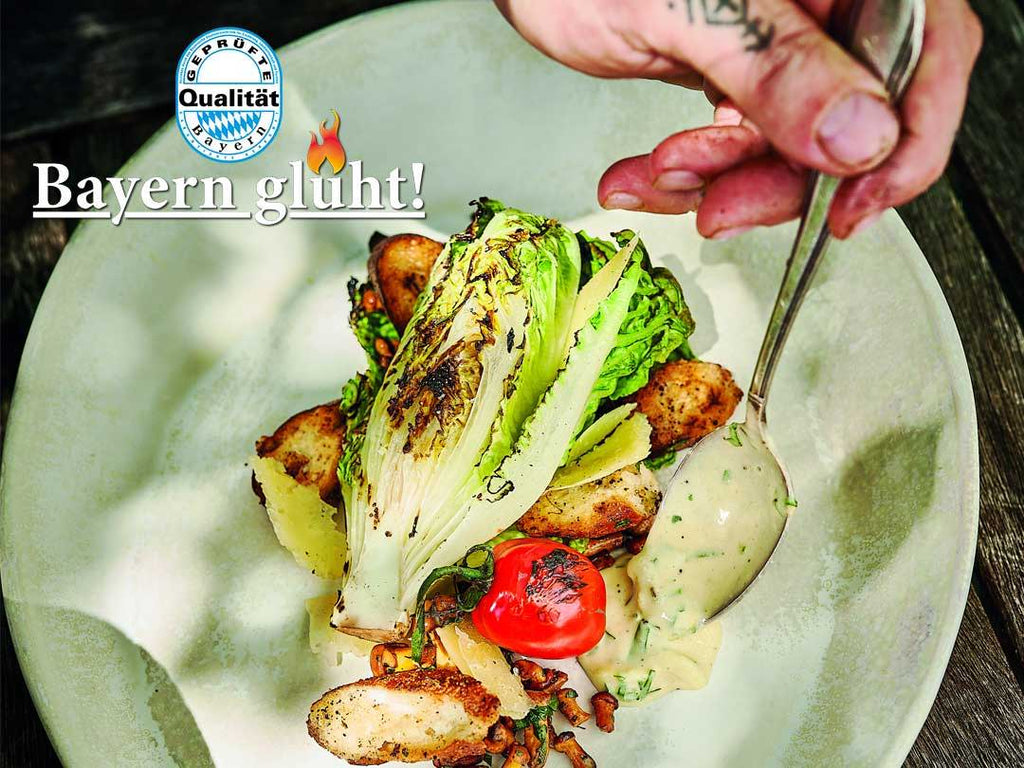 Grilled Caesar Salad 