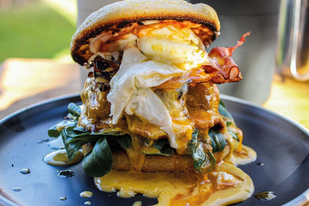 Egg-Benedict-Burger