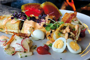 Rolled club sandwich 