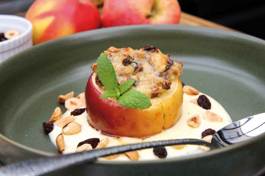 Stuffed baked apple 