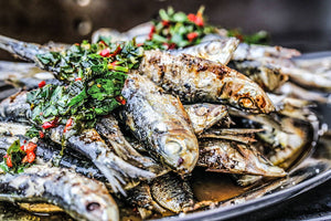Sautéed sardines 