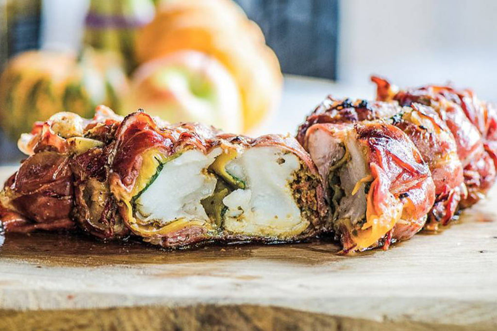 Gefüllte Rouladen vom Seewolf – FIRE&FOOD Gefüllte Rouladen vom Seewolf – FIRE&FOOD