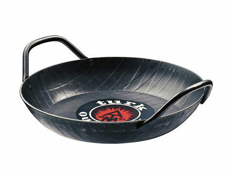 Turk schmiedeeiserne Servierpfanne  24 cm, 2 Griffe, hoher Rand