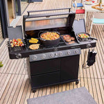 Rösle | Gas grill BBQ station VIDERO PRO G6-S | matt black 