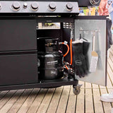 Rösle | Gas grill BBQ station VIDERO PRO G6-S | matt black 