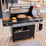 Rösle | Gas grill BBQ station VIDERO PRO G6-S | matt black 