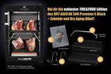 FIRE&FOOD DRY AGER DX500 Premium S Black + Zubehör