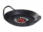 Turk schmiedeeiserne Servierpfanne  28 cm, 2 Griffe + GRATIS-Download!