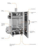 Borniak Smoker BBQ INOX TIMER BBDST-150 v1.4 