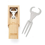 FIRE&FOOD Mini Bull Forks 10er-Set BBQ Snack Gabeln