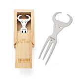 FIRE&FOOD Mini Bull Forks 10er-Set BBQ Snack Gabeln