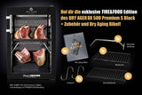 FIRE&FOOD DRY AGER DX500 Premium S Black + Accessories 