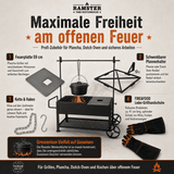 FIRE&FOOD Ramster Westernküche „Lagerfeuer-Profi“ Komplettset