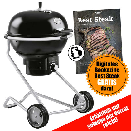 Rösle No.1 F60 AIR | Holzkohle-Kugelgrill + Digi-Bookazine GRATIS