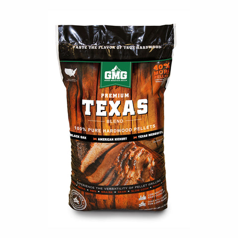 GMG Premium Texas Blend Grill Pellets, 12,5 kg
